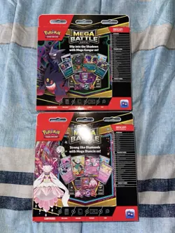 Pokemon Mega Gengar & Mega Diancie ex Battle Deck New Sealed Haunter Meloetta - Image 2