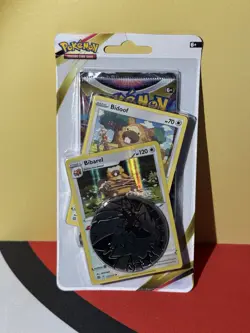 Pokemon Lost Origin Checklane Blister Pack Factory Sealed - Bidoof + Bibarel - Image 1