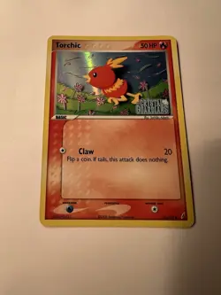 Pokemon TCG Torchic 65/100 EX Crystal Guardians Holo Stamped Excellent Condition - Image 1