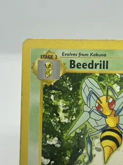 Pokemon TCG Beedrill 17/102 Base Set Shadowless HP - Image 2