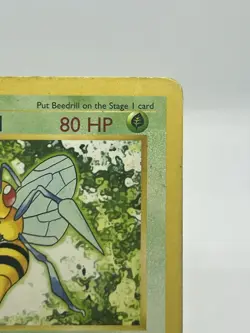 Pokemon TCG Beedrill 17/102 Base Set Shadowless HP - Image 3