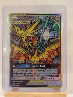 Custom Fan Art Moltres, Zapdos & Articuno GX High Quality Custom Card Tag Team - Image 4
