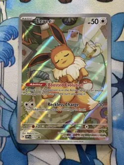 Eevee 173 SVP Prismatic Evolutions Elite Trainer Box Black Star Promo Card - Image 1