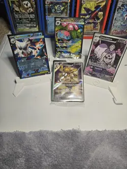 Pokemon TCG Mega Evolution EX Cards, Art Rares, Full Art, promo lot of 4 - Image 1