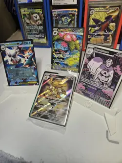 Pokemon TCG Mega Evolution EX Cards, Art Rares, Full Art, promo lot of 4 - Image 3