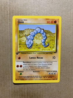 1st Edition SPANISH Onyx 56/102 Base Set - Common Pokemon Card - NM/Mint - Image 1