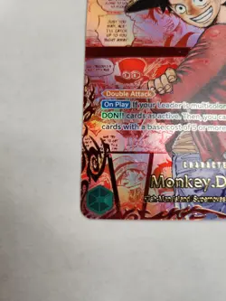OPTCG LUFFY RED MANGA OP-13 ONE PIECE CARD English. - Image 3