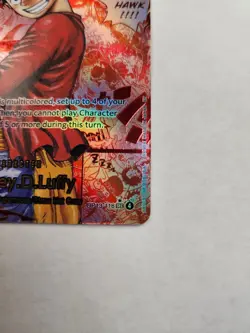 OPTCG LUFFY RED MANGA OP-13 ONE PIECE CARD English. - Image 4