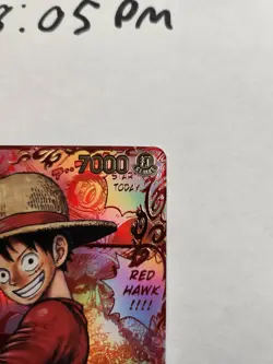 OPTCG LUFFY RED MANGA OP-13 ONE PIECE CARD English. - Image 5