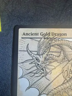 Ancient Gold Dragon [Commander Leg: Battle for Baldur's Gate #376]M/NM MTG Magic - Image 2