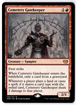 Cemetery Gatekeeper M Innistrad: Crimson Vow 148 NM - Image 1