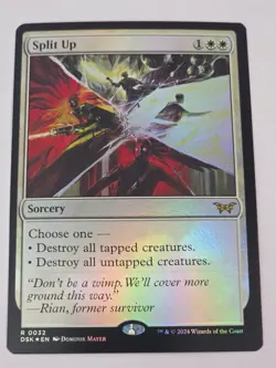 MTG - Split Up FOIL- Duskmourn of Horror - Image 1