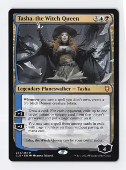 tasha, the witch queen 294/361 mythic- Magic: The Gathering CLB mint - Image 1