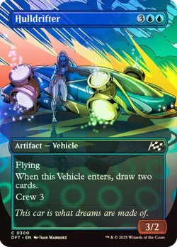 Hulldrifter (Borderless) 300 Foil NM MTG Aetherdrift Magic - Image 1