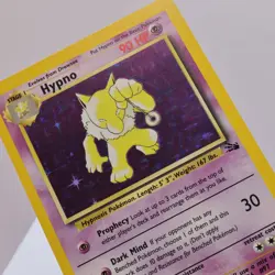 Pokemon TCG - Hypno 8/62 Fossil Holo Rare WOTC 1999 - EXC/NM - Image 1