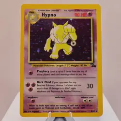 Pokemon TCG - Hypno 8/62 Fossil Holo Rare WOTC 1999 - EXC/NM - Image 2