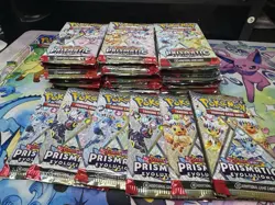 36x Prismatic Evolutions Booster Pack Lot 36 FACTORY SEALED PACKS Pokemon TCG - Image 3