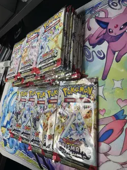 36x Prismatic Evolutions Booster Pack Lot 36 FACTORY SEALED PACKS Pokemon TCG - Image 4