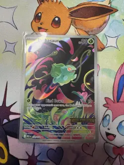 Bulbasaur - (Mega Evolution Stamped) 133/132 Pokemon TCG Box Topper - Image 1