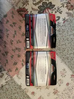 Lot Of (2) Pokemon TCG Prismatic Evolutions Tech Sticker Collection Booster - Image 2