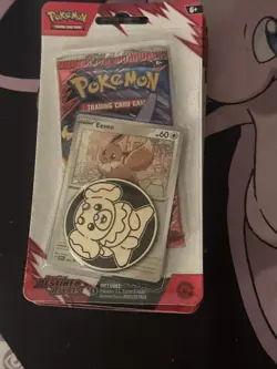 Pokemon TCG 4 X Destined Rivals Checklane Blister Pack Eevee Cosmo Holo - Image 3