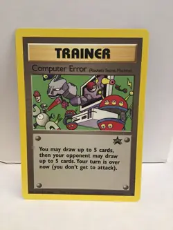 Computer Error 16 Pokemon Black Star Promo - Image 1