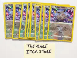 Radiant Eevee SWSH230 Pokemon GO Holo Black Star Promo Pokemon Card, NM - Image 3
