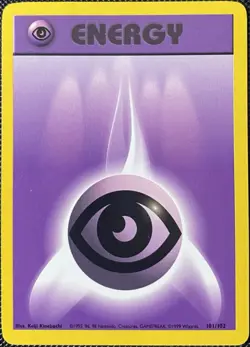 Psychic Energy 101/102 Base Set Regular - Pokemon Card - Image 1