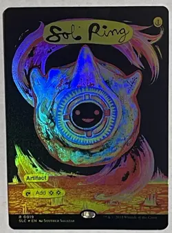 MTG SOL RING Secret Lair Encyclopedia Single Card Magic FOIL - Image 2
