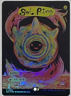 MTG SOL RING Secret Lair Encyclopedia Single Card Magic FOIL - Image 3