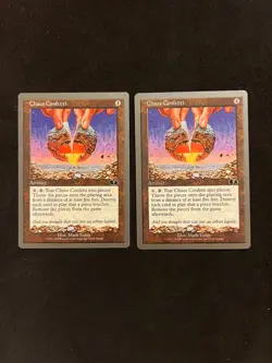 Chaos Confetti x2 [Unglued] Magic MTG Cards LP - Image 1