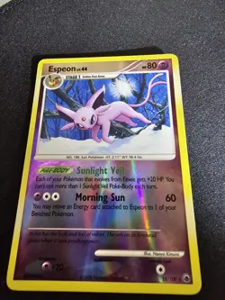 Espeon 18/100 Majestic Dawn Rare Pokemon Card MP REVERSE Holo NM/M - Image 3