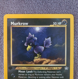 Murkrow - 24/111 - Pokemon Neo Genesis Unlimited Rare Card WOTC NM - Image 3