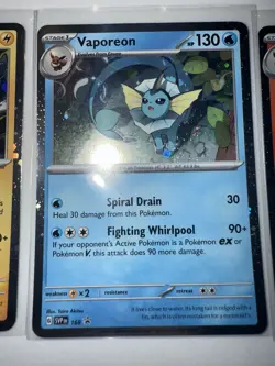 Prismatic Evolutions Poster Collection Promo Cards - Complete Set of 3 - NM - Image 3