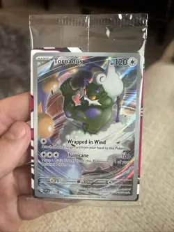 Tornadus 210 - Pokemon TCG S&V White Flare ETB Black Star Promo Card- NM+/Sealed - Image 1
