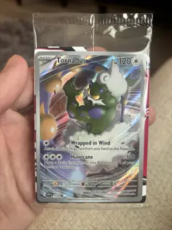 Tornadus 210 - Pokemon TCG S&V White Flare ETB Black Star Promo Card- NM+/Sealed - Image 3