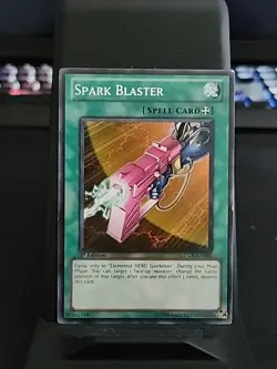 Spark Blaster - 1st Edition - Yugioh Spell Card - Vintage - Image 1