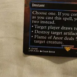 Flame of Anor (Borderless) Universes Beyond: Tales of Middle-Earth Foil - Image 4