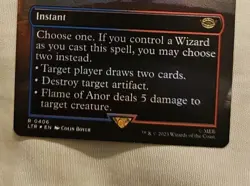 Flame of Anor (Borderless) Universes Beyond: Tales of Middle-Earth Foil - Image 5