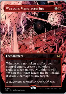 Weapons Manufacturing (Borderless) Normal R Edge of Eternities 311 NM - Image 1