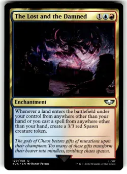 The Lost and the Damned Universes Beyond: Warhammer 40000 Regular MTG NM - Image 1