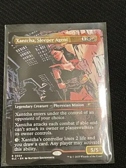 Xantcha, Sleeper Agent Non Foil Secret Lair Encyclopedia Of Magic Near Mint MTG - Image 1