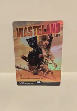 Wasteland Foil Secret Lair Encyclopedia Of Magic Near Mint MTG - Image 1