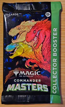Magic: The Gathering Commander Masters Sealed Collector Booster Pack - Image 1