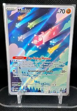 Pokemon TCG Minior Paradox Rift 201/182 Holo Illustration Rare - Image 1