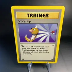 Scoop Up 78/102 Base Set Rare Vintage Pokemon Card WOTC 1999 LP - Image 1