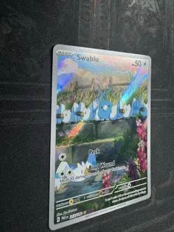 Pokemon Swablu 213/182 Paradox Rift Illustration Rare Near Mint NM - Image 4