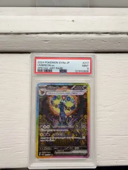 PSA 9 Mint Pokemon Terastal Festival Japanese Special art Rare umbreon Ex #217 - Image 1