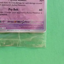 Espeon Pokemon Scarlet & Violet Black Star 086/197 Best Buy Promo Reverse Holo - Image 4