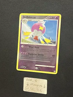 Pokemon Diamond & Pearl Base - Drifblim LV.40 - 24/130 - Reverse Holo - LP/NM - Image 4